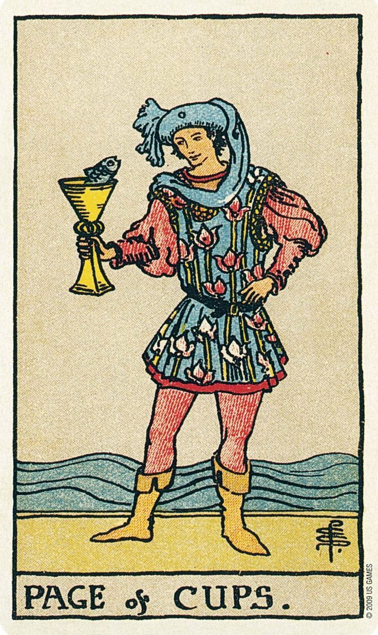 Page of Cups