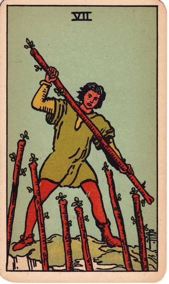 Seven of Wands